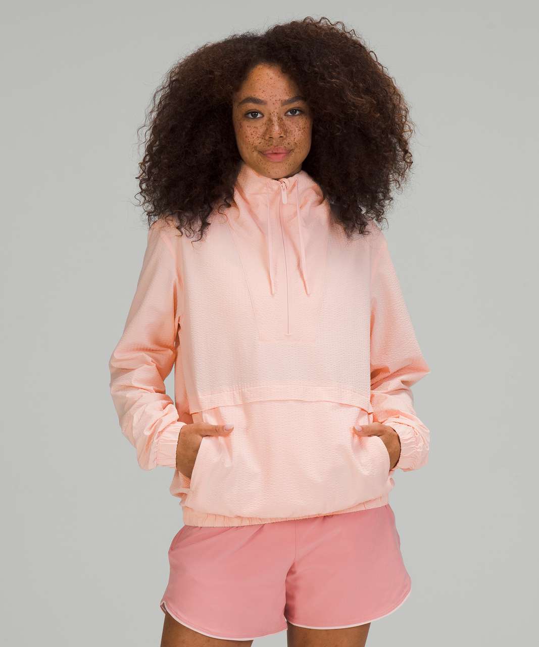 Lululemon Pack Light Pullover *Packable - Pink Mist