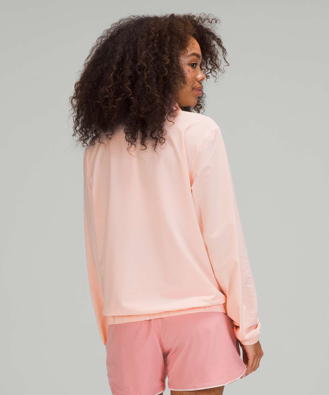 Lululemon Pack Light Pullover *Packable - Pink Mist