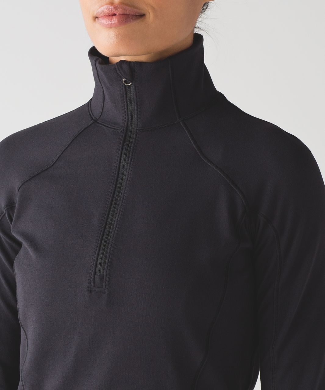 Lululemon Rush Hour 1/2 Zip - Black