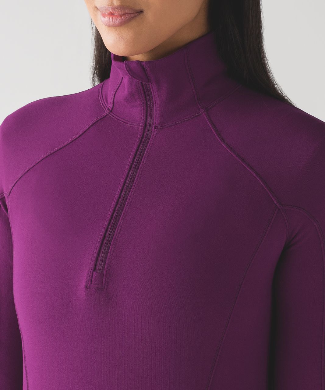 Lululemon Rush Hour 1/2 Zip - Chilled Grape