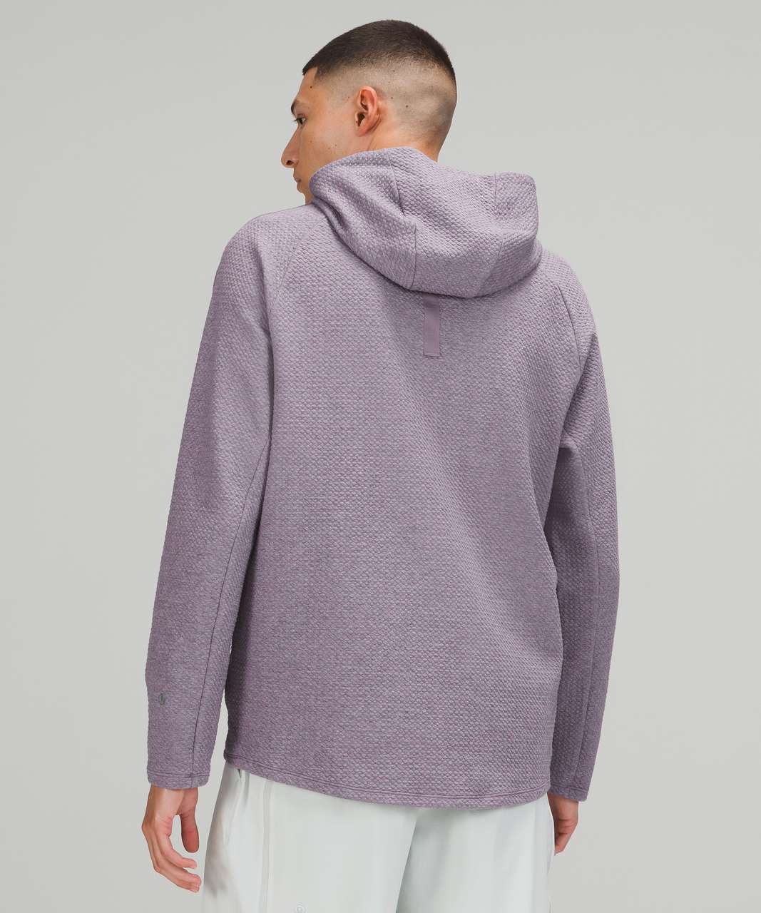 Lululemon Double Knit Sweater Hoodie - Dusky Lavender - lulu fanatics