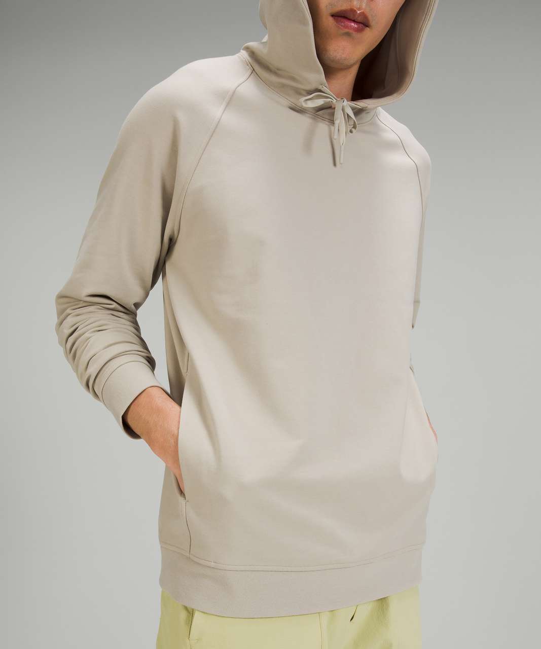 Lululemon City Sweat Pullover Hoodie French Terry - Raw Linen