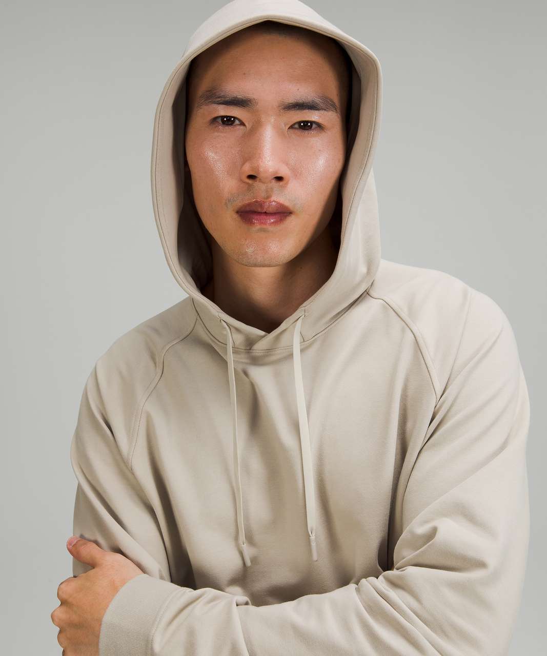 Lululemon City Sweat Pullover Hoodie French Terry - Raw Linen