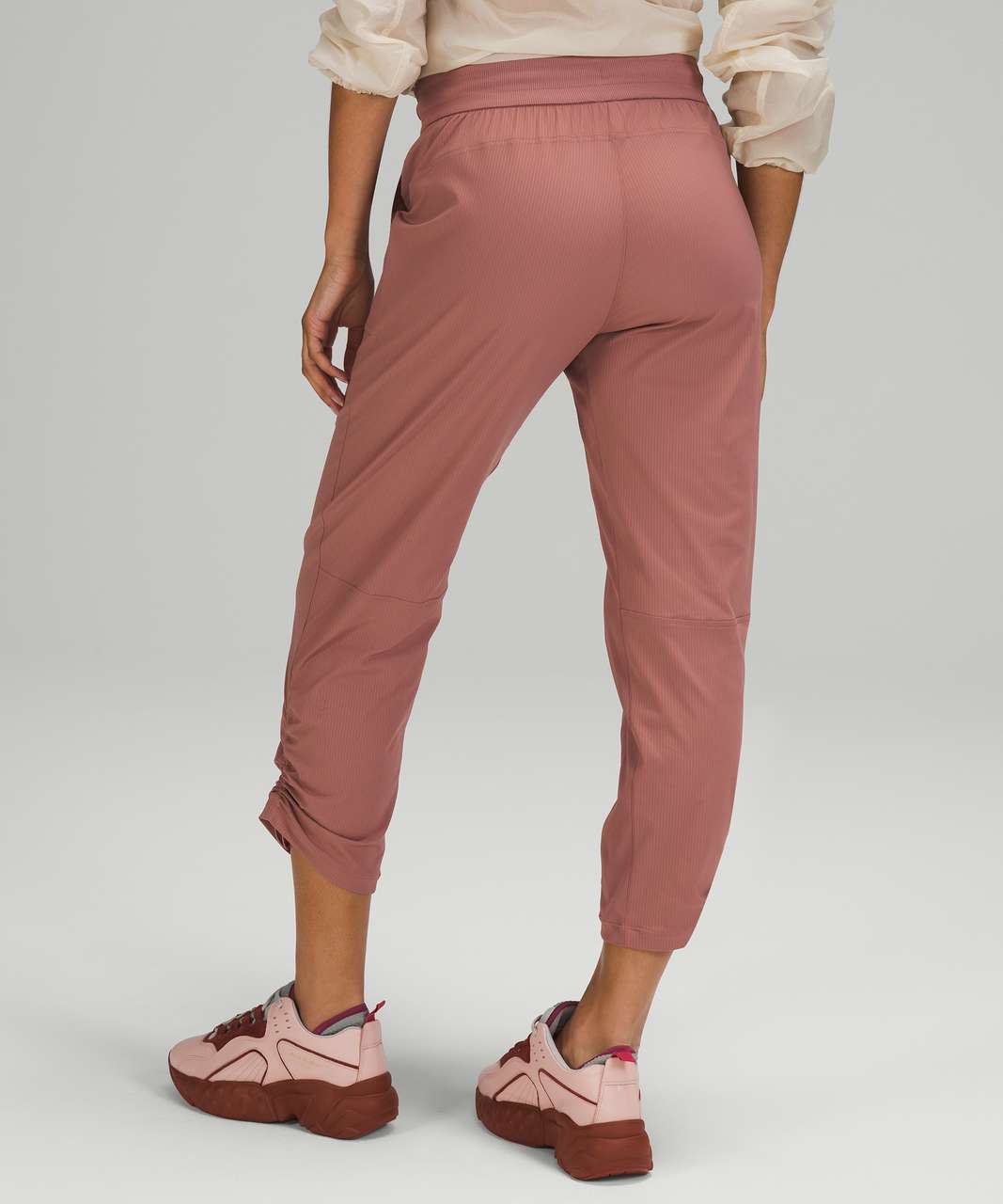 Lululemon Beyond The Studio Crop In Pink