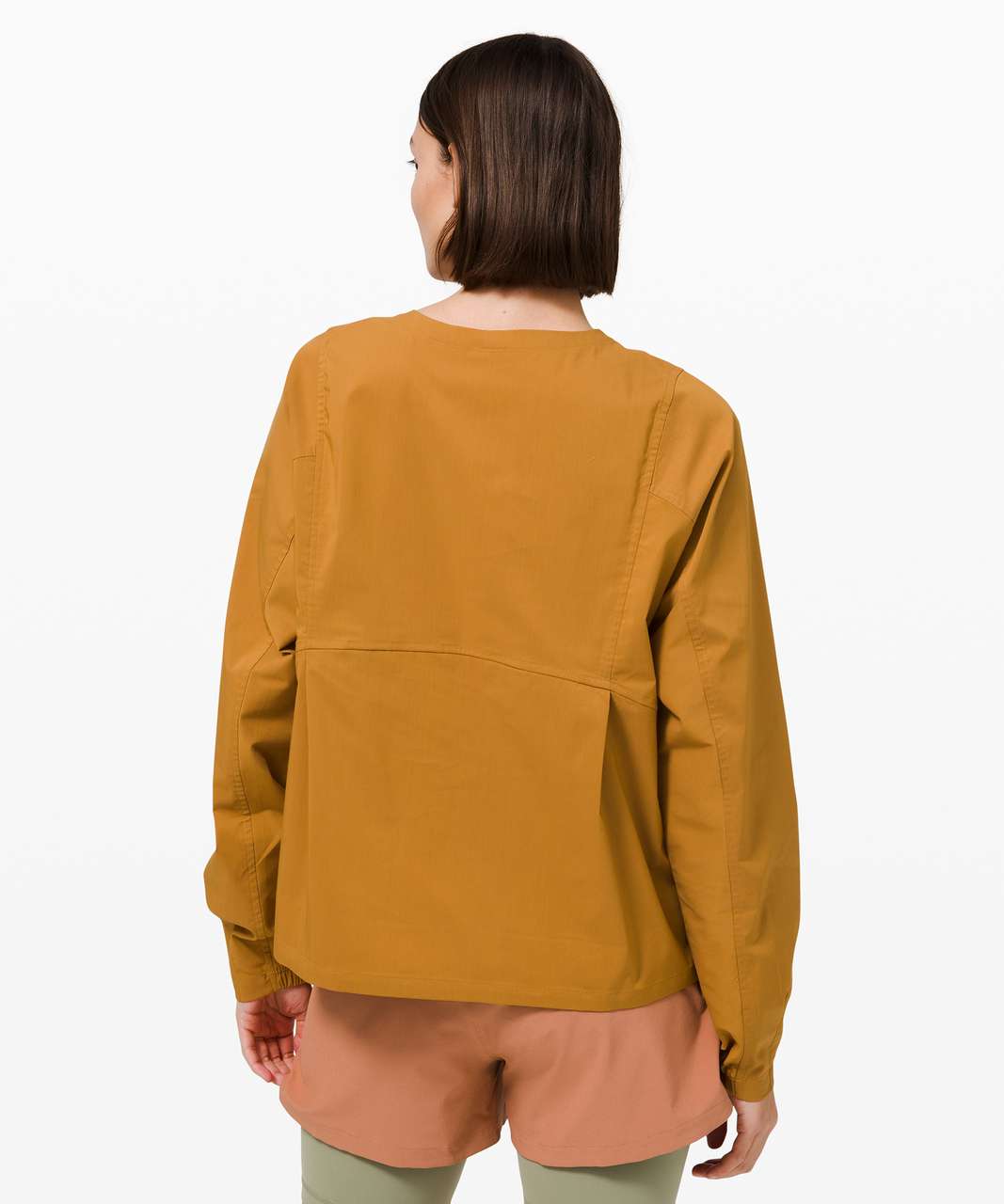 Lululemon Against Convention Long Sleeve Shirt - Spiced Bronze