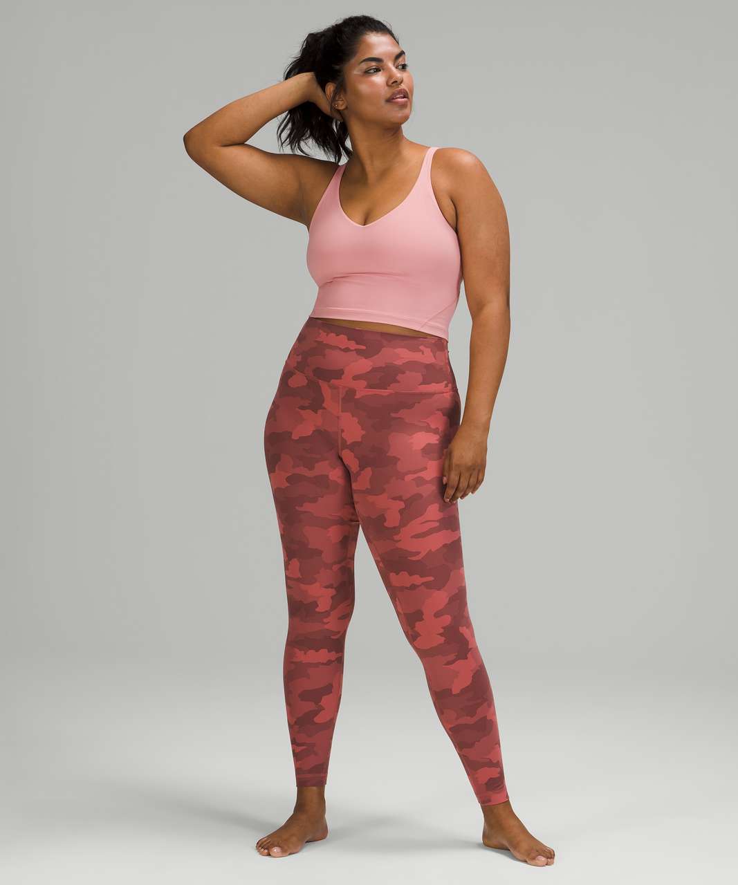 Lululemon Align High-Rise Pant 28 - Heritage 365 Camo Brier Rose