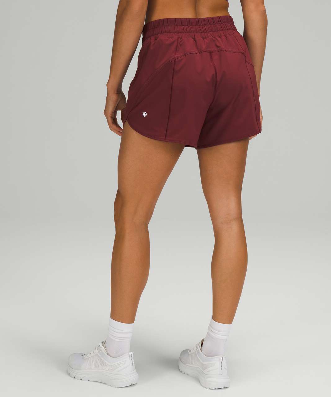 NEW Women Lululemon Track That High-Rise Lined Short 3 Dramatic