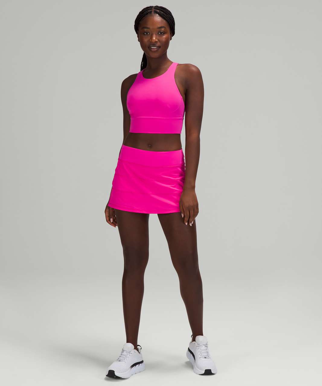 Lululemon Pace Rival Mid Rise Skirt - Sonic Pink