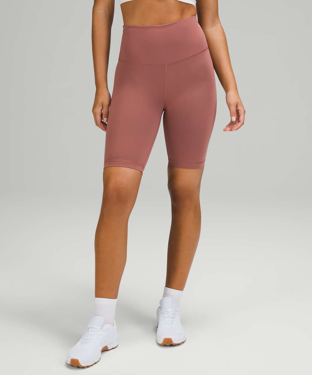 Lululemon Wunder Train High Rise Short 8 - Spiced Chai - lulu