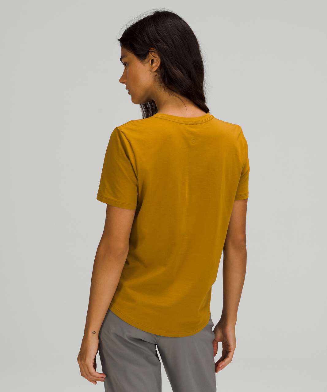 Lululemon Love Crew Short Sleeve T-Shirt - Gold Spice