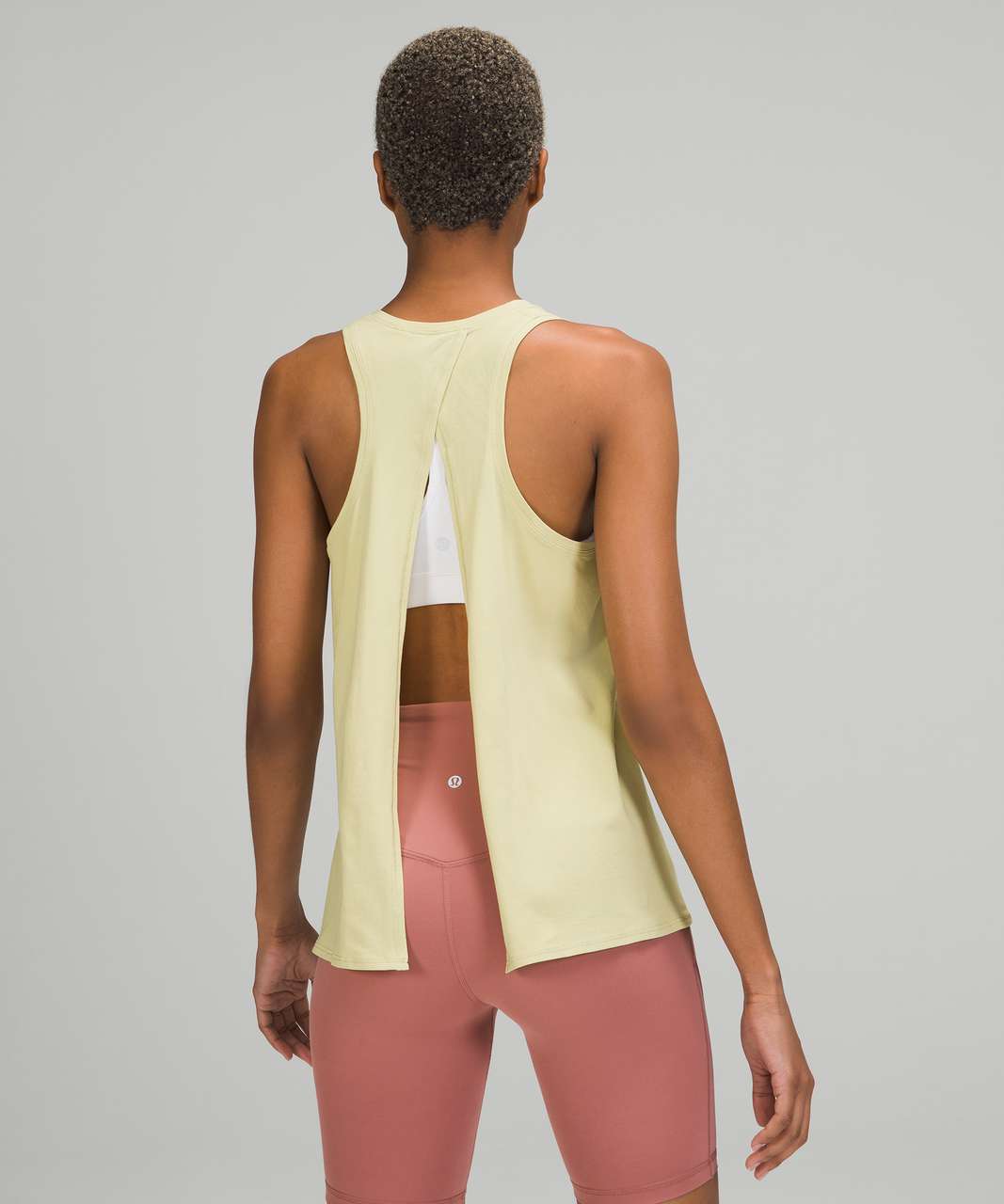 Lululemon All Tied Up Tank Top *Pima Cotton - Dew Green