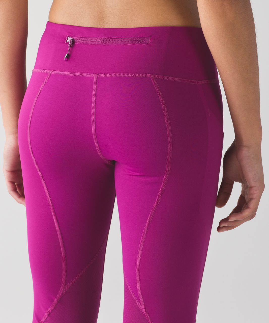 Lululemon Pace Rival Crop - Deep Fuschia