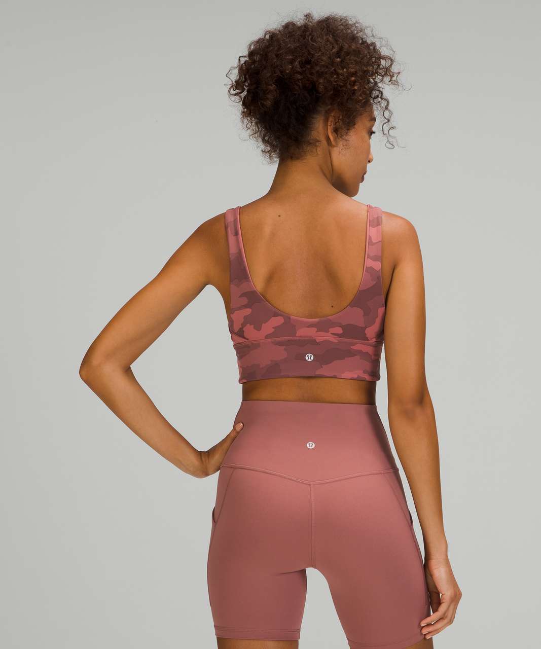 Lululemon Align Reversible Bra *Light Support, A/B Cups - Heritage 365 Camo Brier Rose Multi / Brier Rose