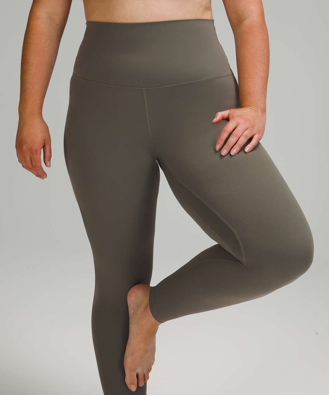 Lululemon Align Super-High-Rise Pant 28 - Grey Sage - lulu fanatics