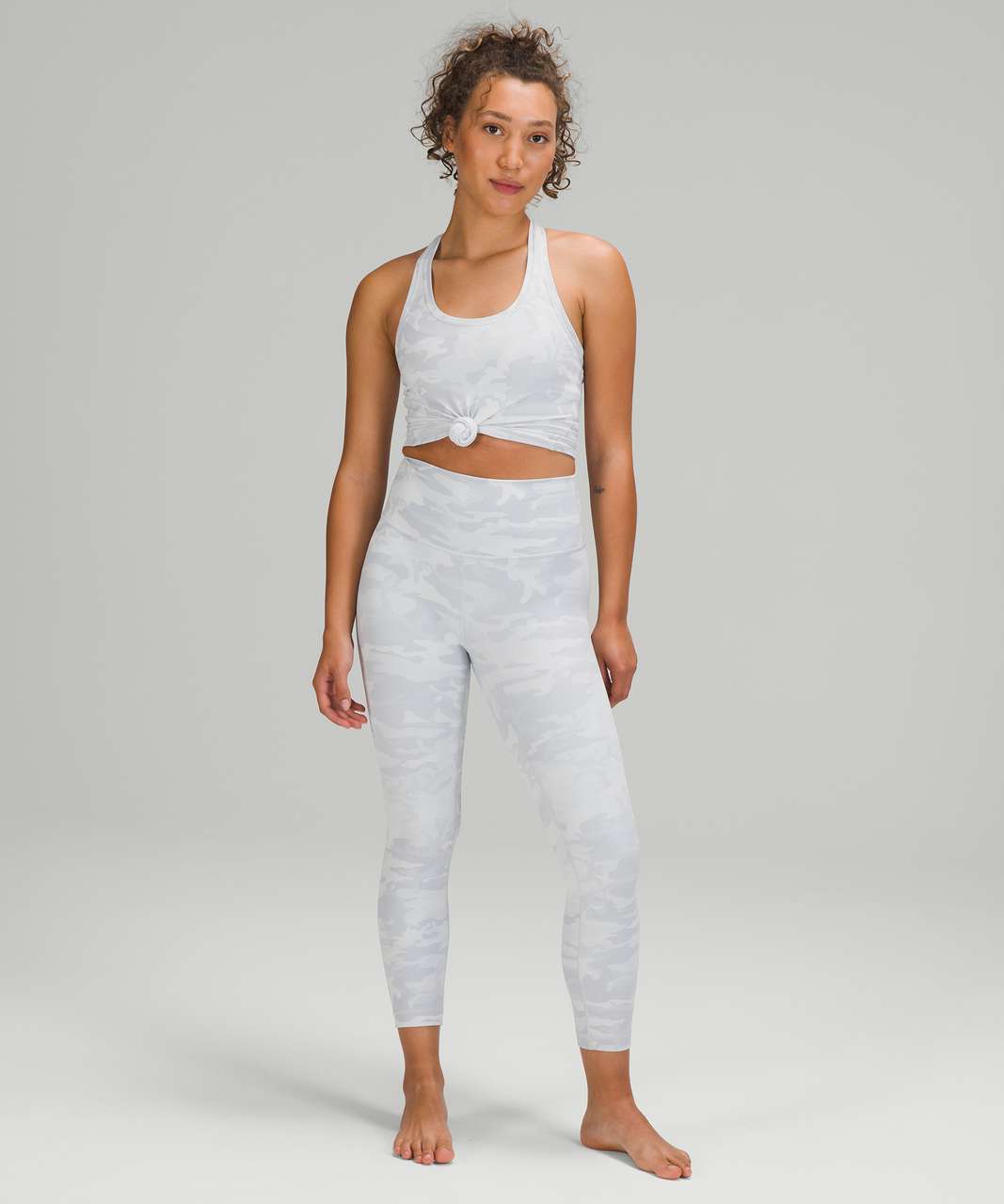 White camo Lululemon wunder unders. So cute they are - Depop