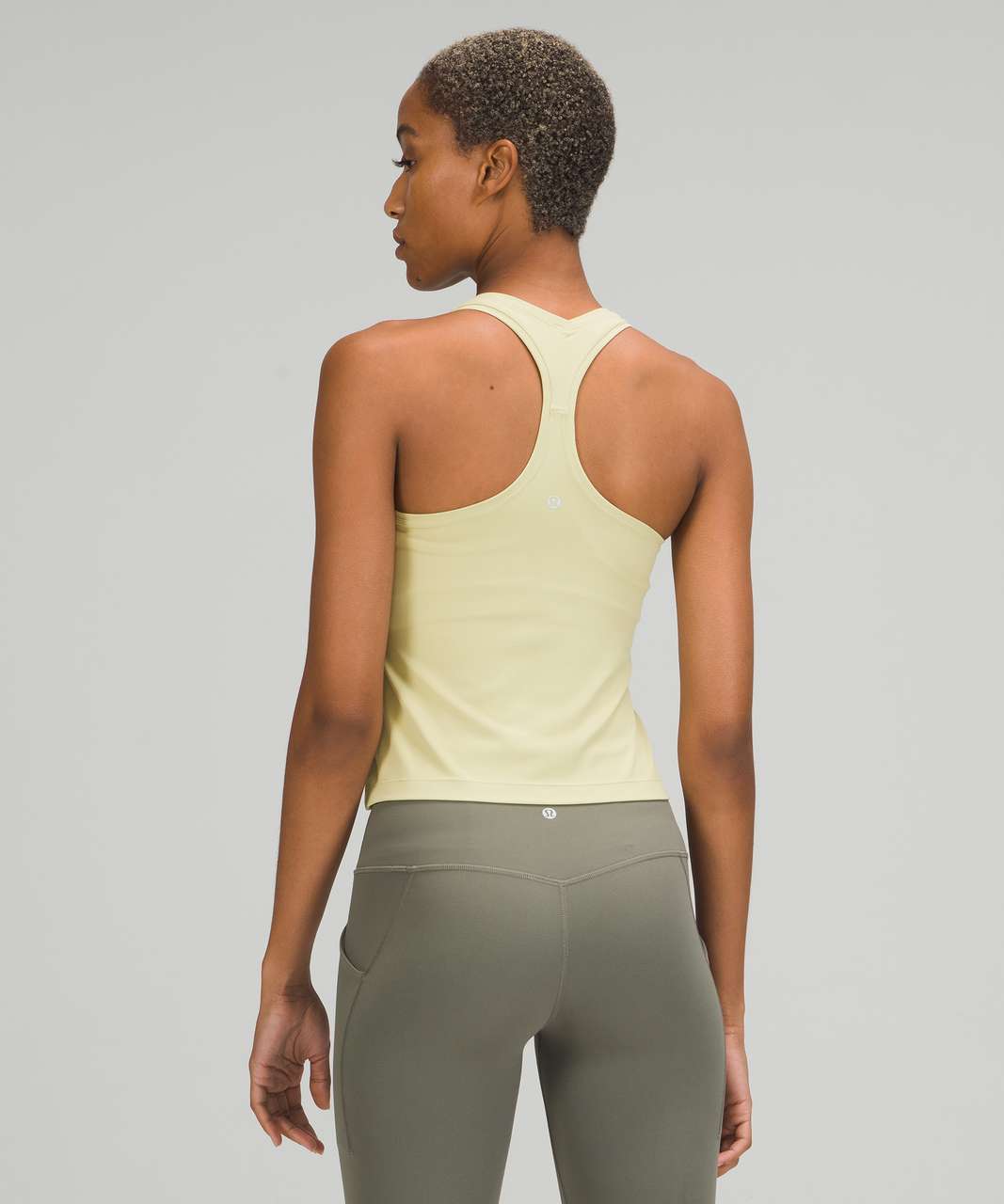 Lululemon Cool Racerback Tank Top Shorter Length *Nulu - Dew Green