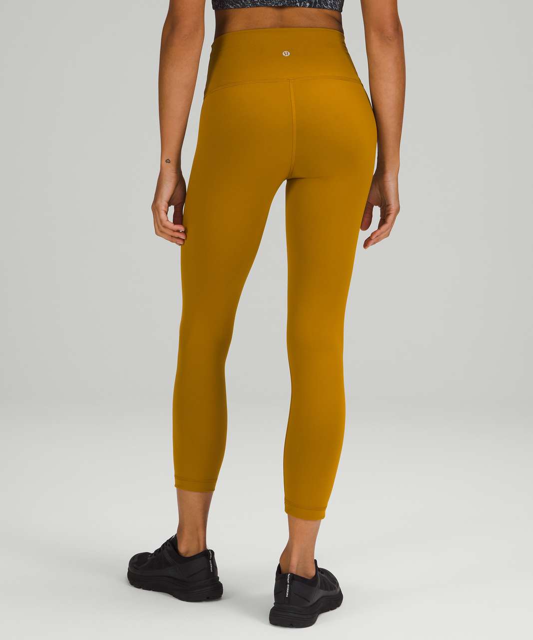 Lululemon Wunder Train High-Rise Crop 21 - Velvet Dust - lulu fanatics