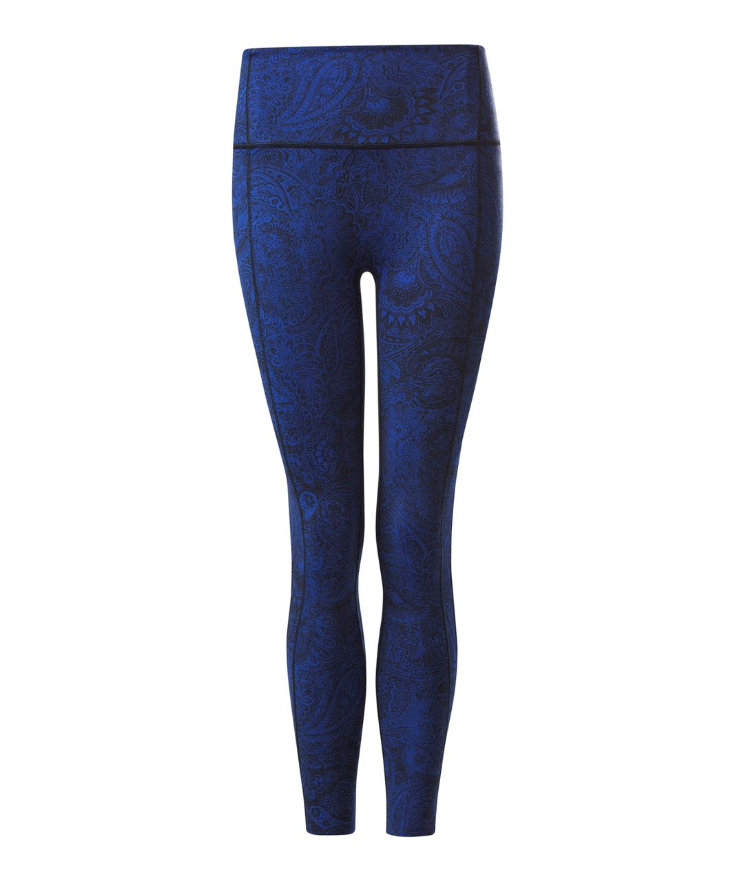 Lululemon Like Nothing 7/8 Leggings Antique Paisley Sapphire Blue