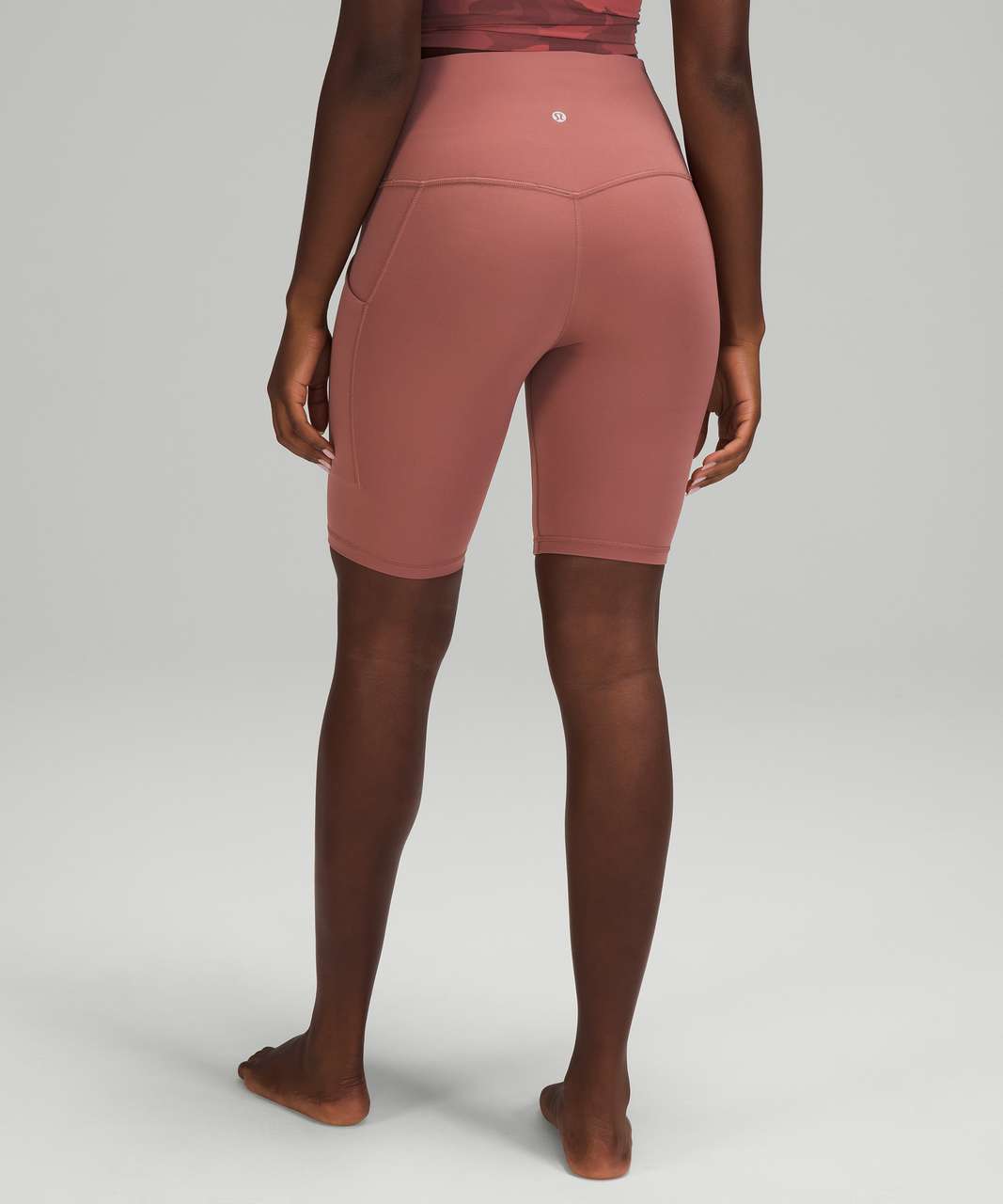 Lululemon Wunder Train High Rise Short 8 - Spiced Chai - lulu fanatics