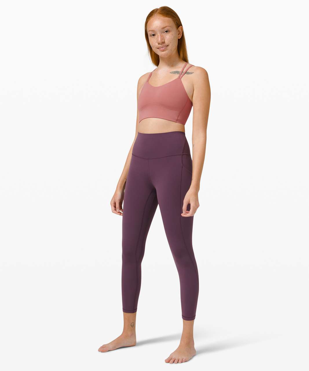 Lululemon Like a Cloud Bra Long Line *Light Support, B/C Cup - Spiced Chai