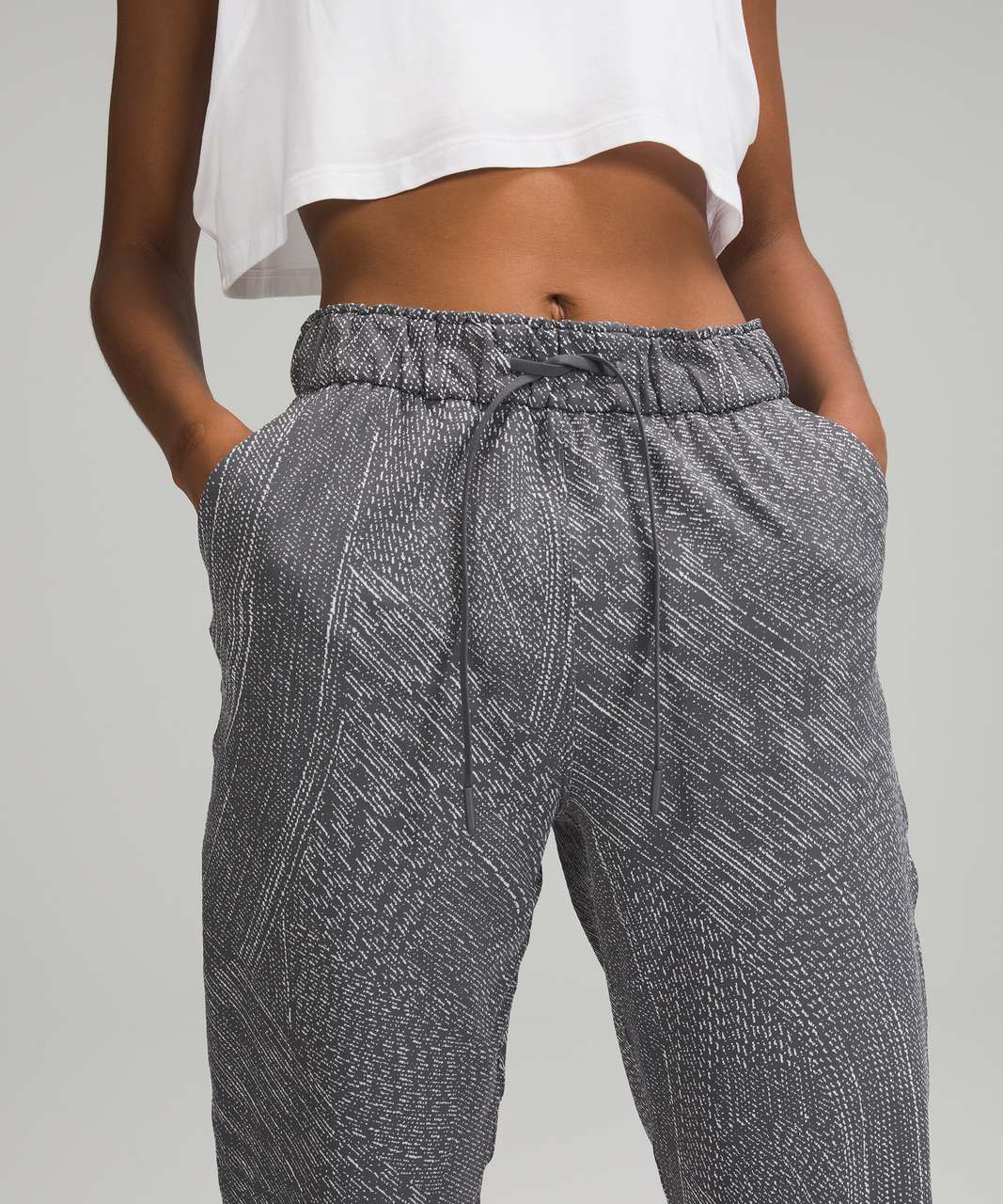 Lululemon Stretch High-Rise Jogger *Full Length - Simultaneous Anchor Alpine White