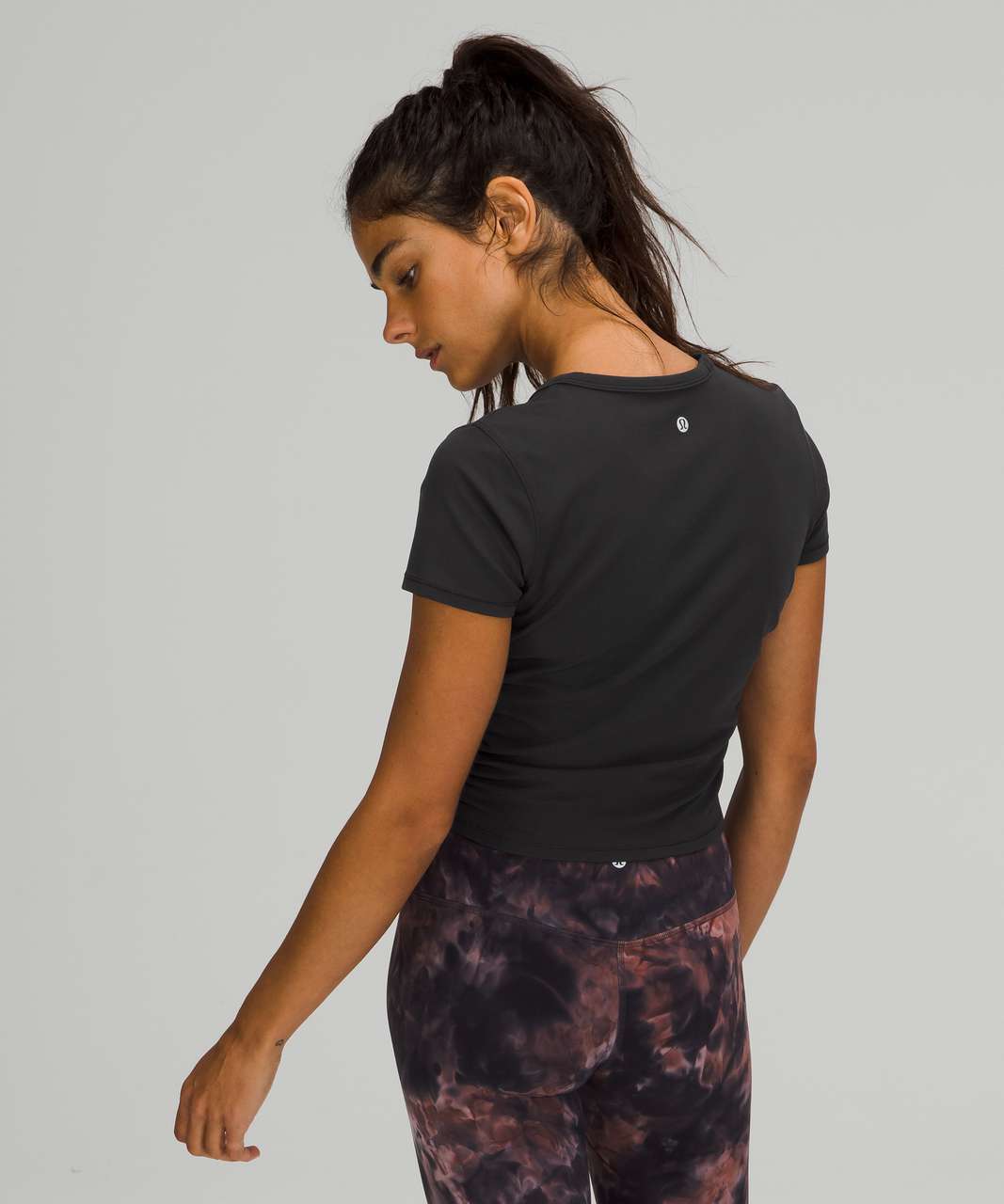 Lululemon All It Takes Short Sleeve Nulu - Black - lulu fanatics