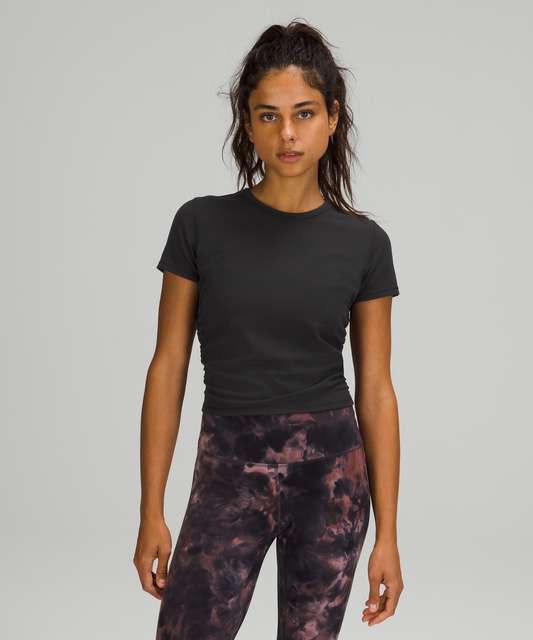 Lululemon All It Takes Short Sleeve - Black - lulu fanatics