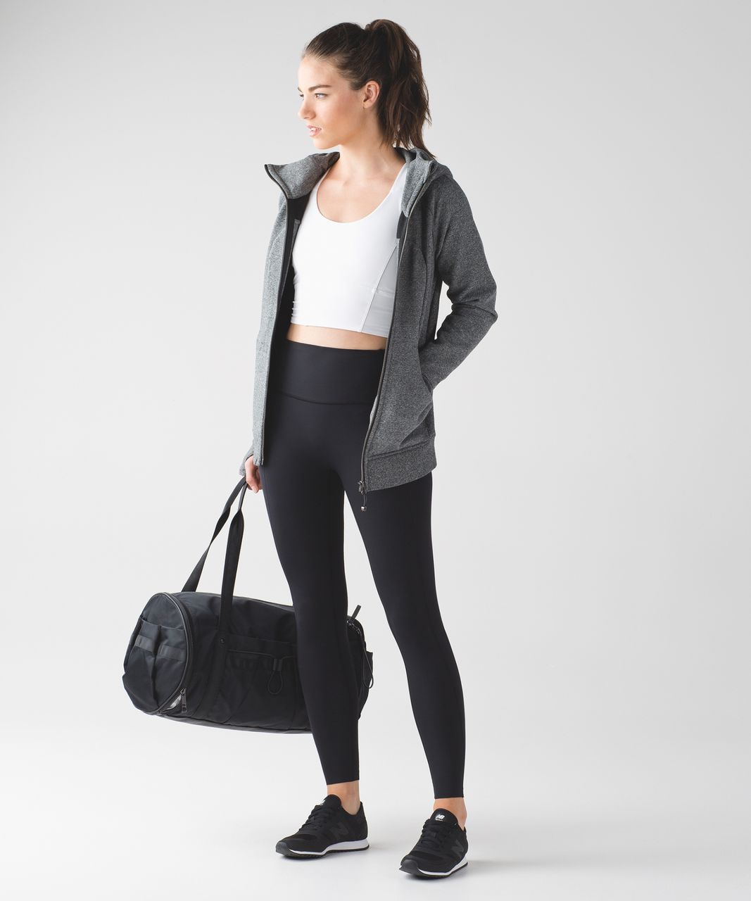 Lululemon Like Nothing 7/8 Tight - Black - lulu fanatics