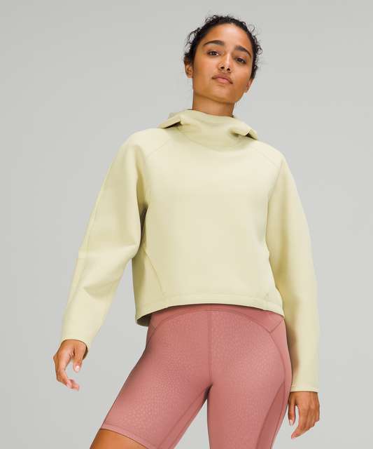 lululemon athletica, Tops, 8 Lululemon Yellow Pear Airwrap Pullover  Hoodie Size 8 Sweatshirt