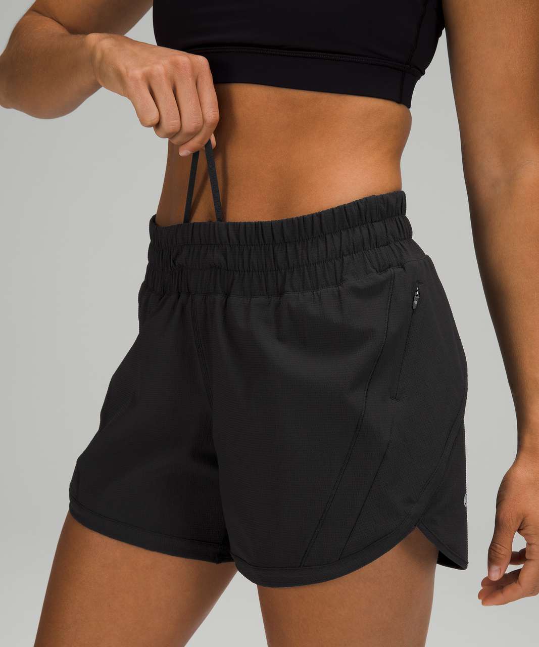 Lululemon Track That Mid-Rise Lined Short 5” Black Size 14​ - $67 - From Lux