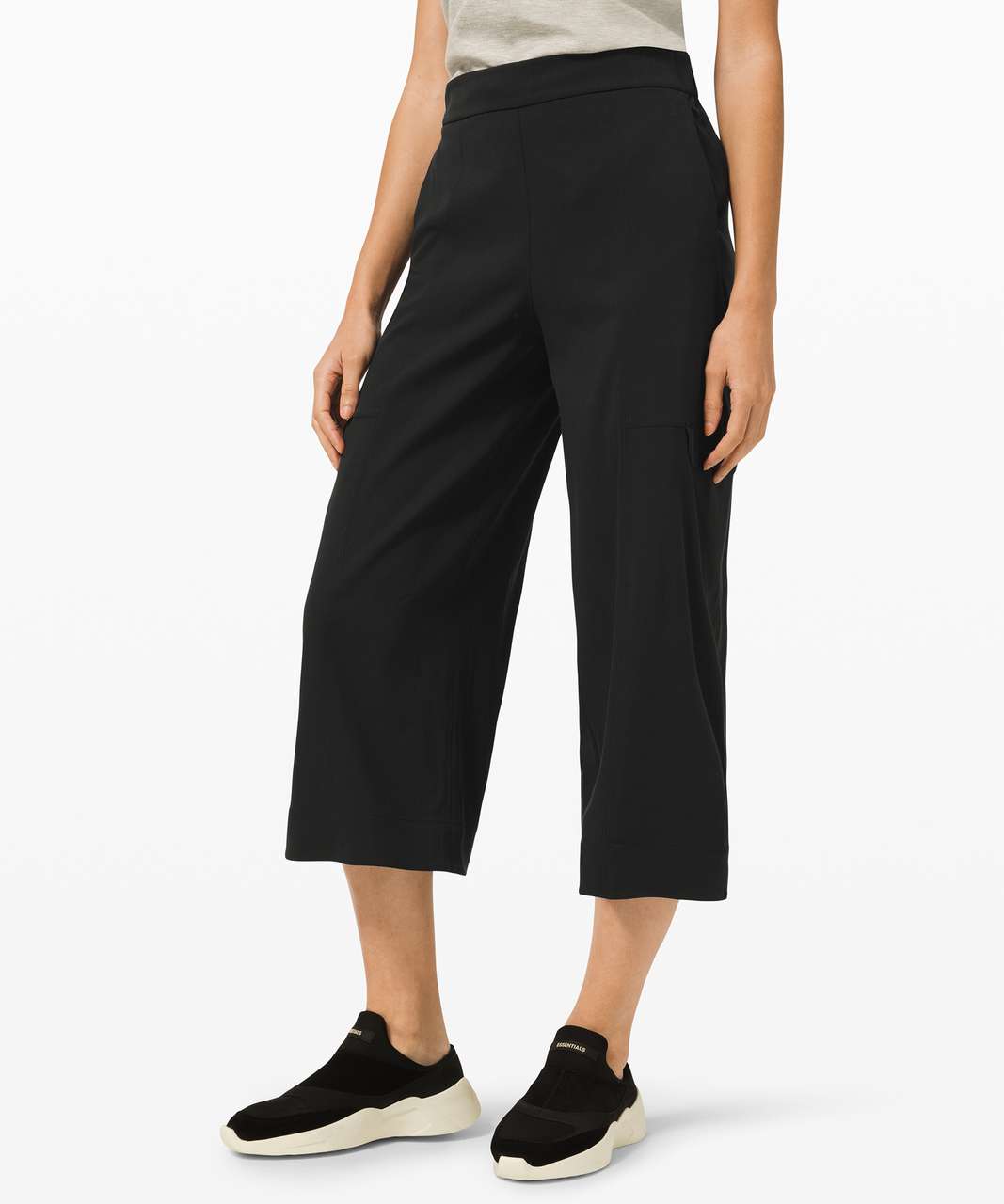 Lululemon Metropolis Maven High Rise Crop - Black - lulu fanatics