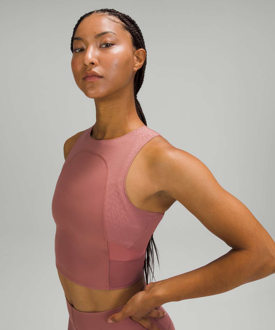 [SELL] [US] NWT Nulu & Mesh shelf-bra tank, Ancient Copper, sz 10. $45  shipped via PP Invoicing. : r/lululemonBST