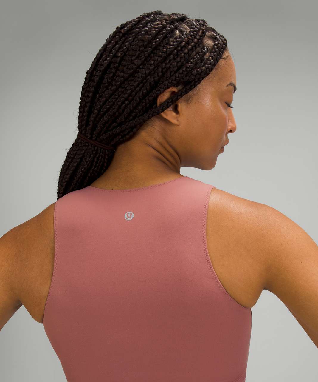 Lululemon Square Neck Mesh and Nulu Yoga T-Shirt - Charged Indigo