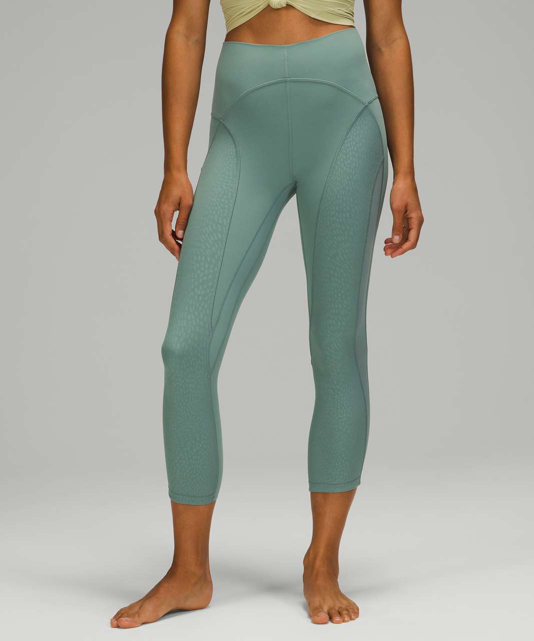 Lululemon athletica Nulu and Mesh High-Rise Yoga Short 3.5