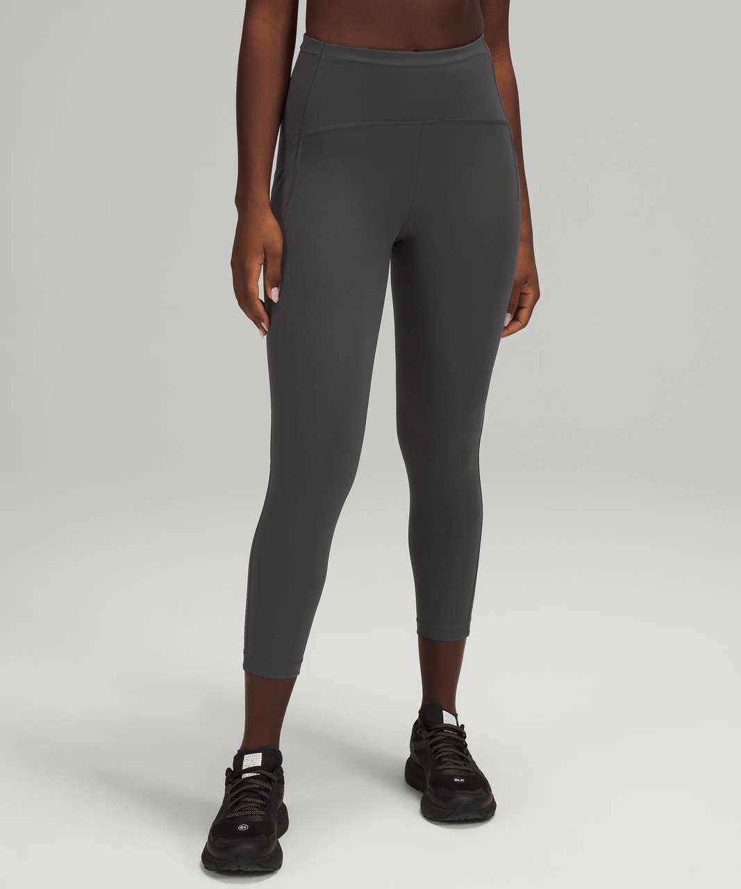 Lululemon Swift Speed High-Rise Crop 23 - Graphite Grey (First