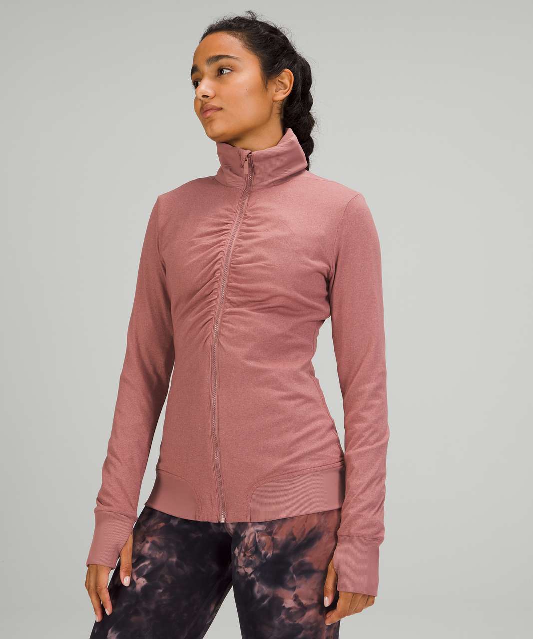 Lululemon Beyond the Studio Jacket - Spiced Chai - lulu fanatics