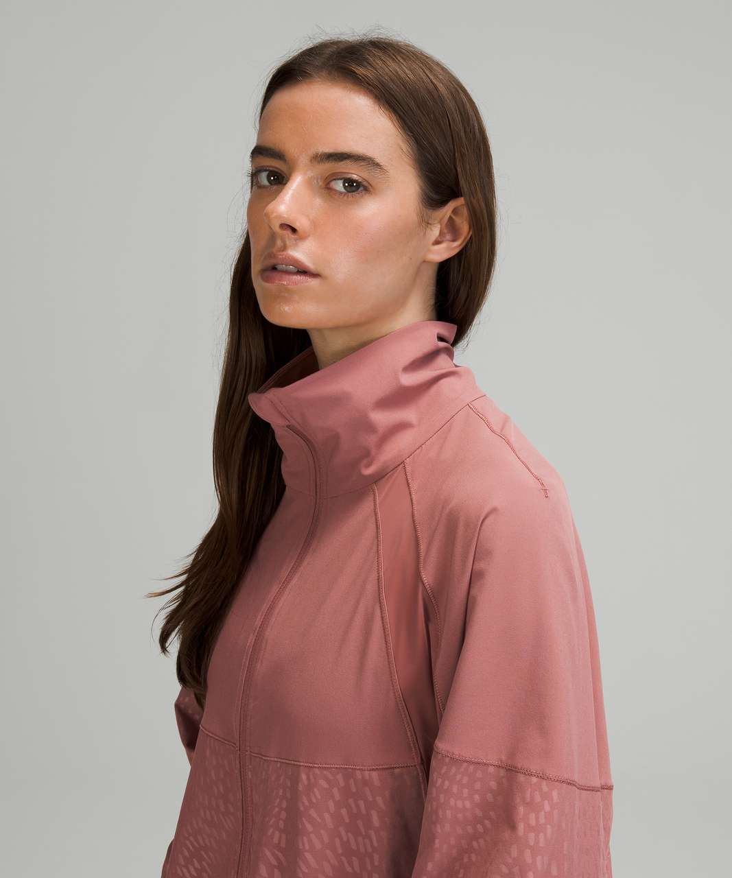 Lululemon In Depth Jacket *Emboss - Spiced Chai