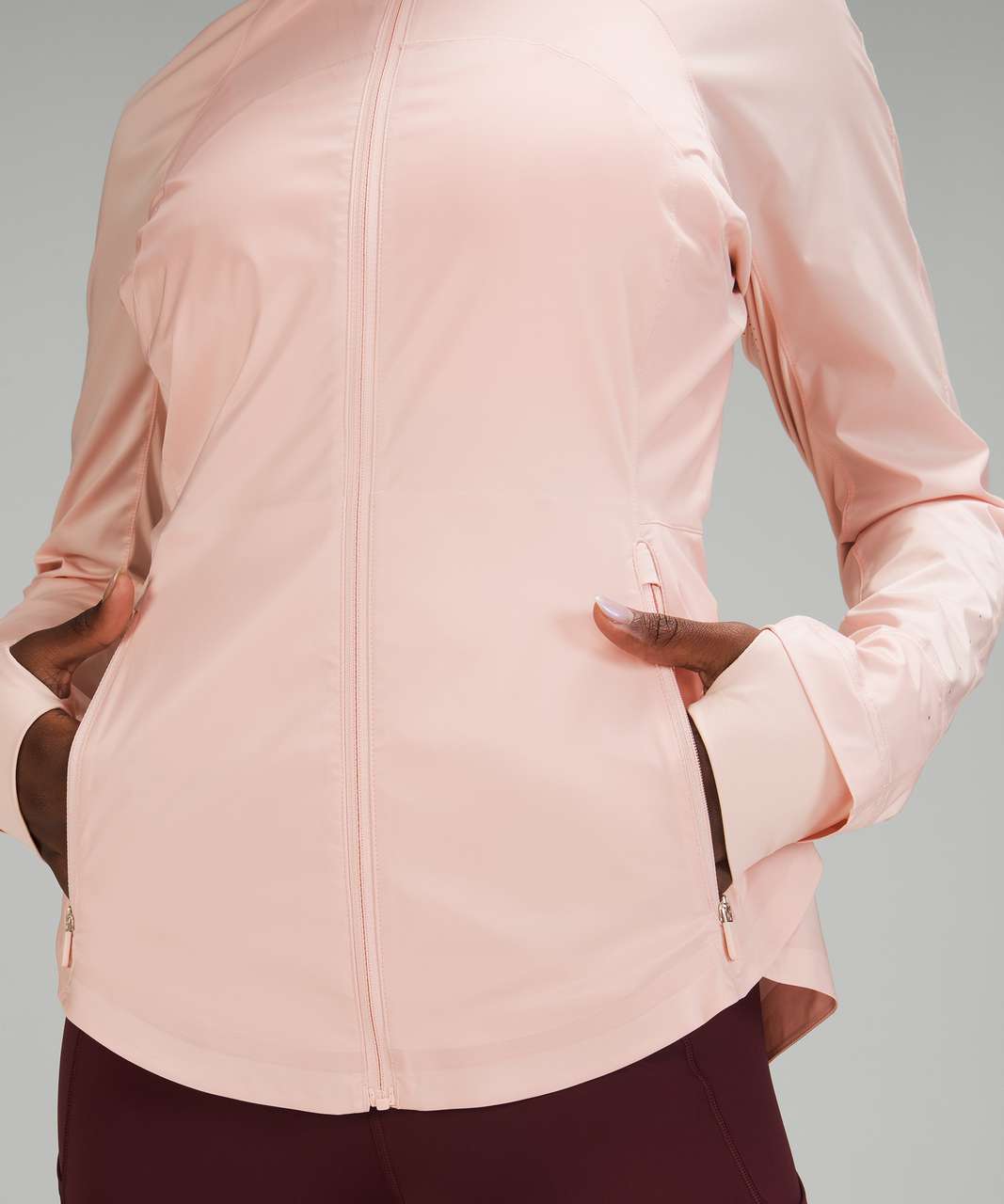 Lululemon Another Mile Jacket - Pink Mist - lulu fanatics