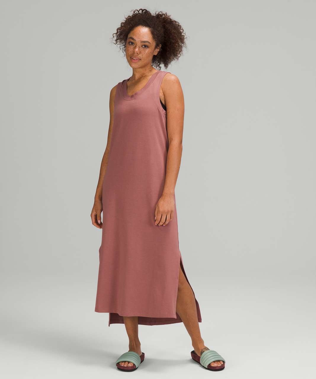 Lululemon All Yours Tank Maxi Dress - Spiced Chai - lulu fanatics