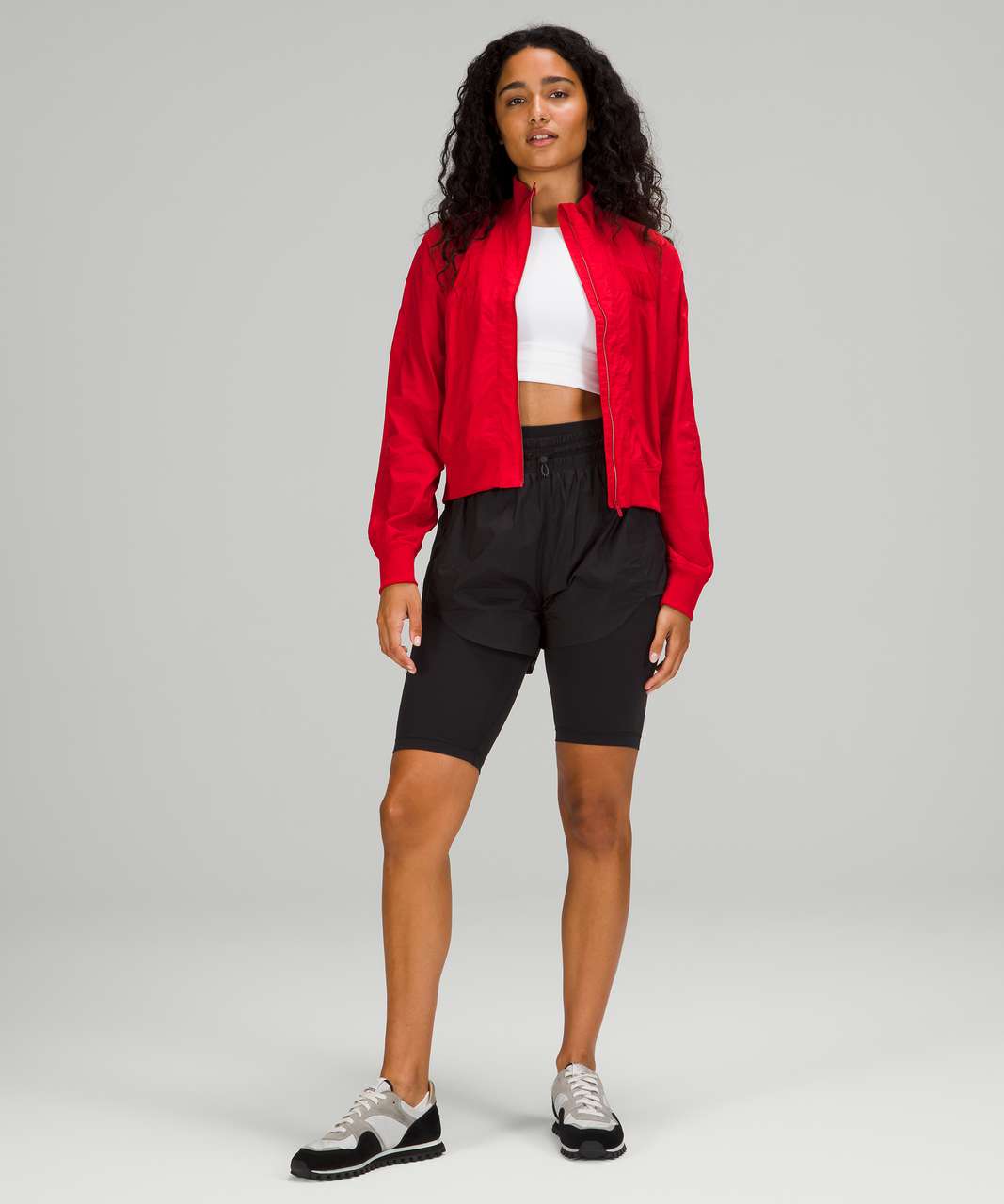 Lululemon Serve It Jacket - Dark Red