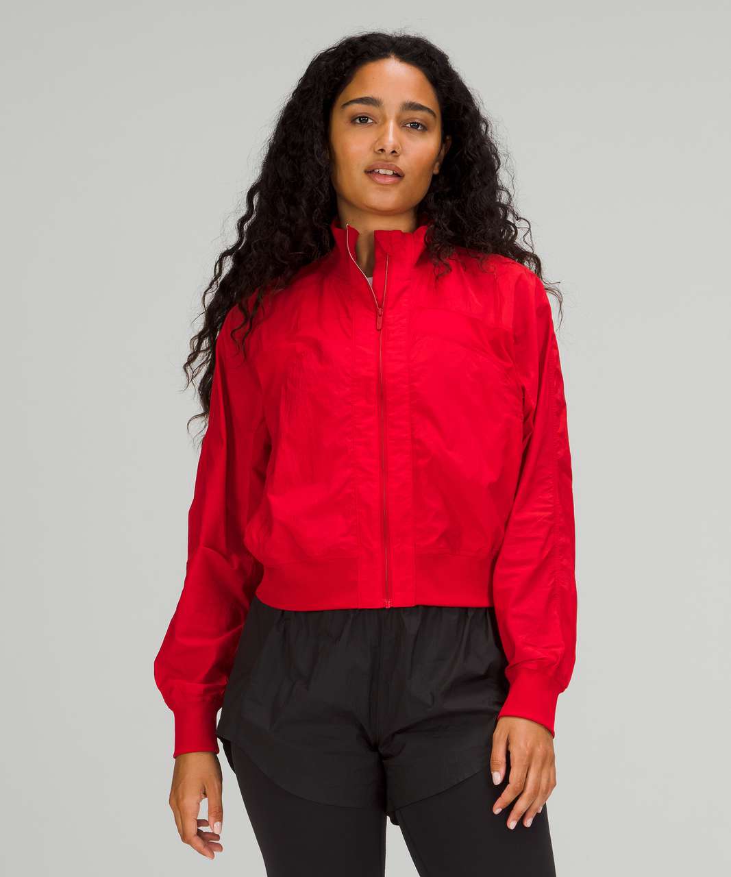 Lululemon Serve It Jacket - Dark Red