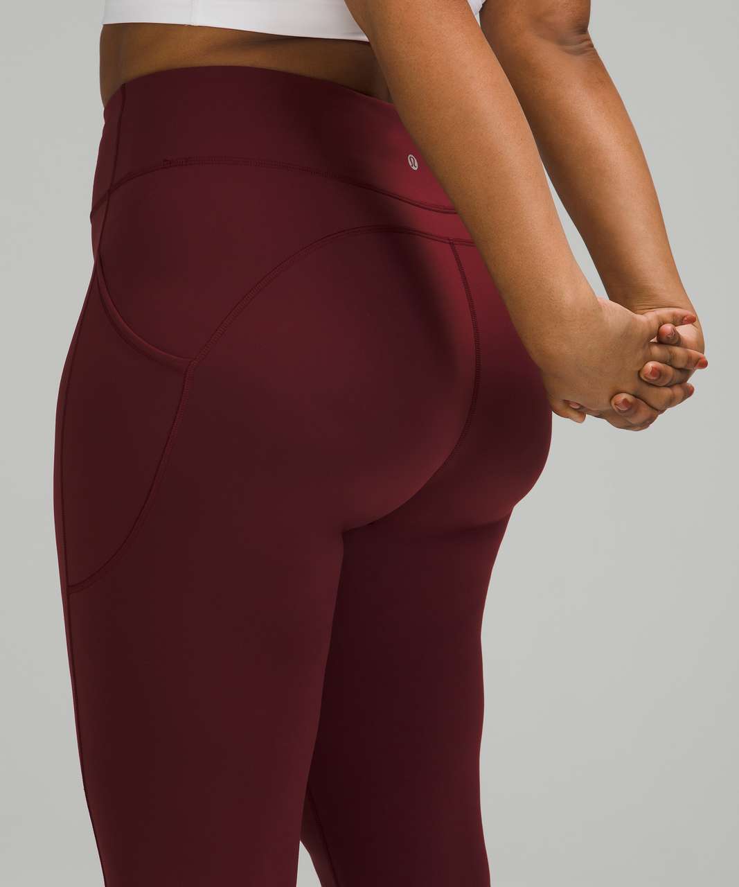 Lululemon Leggings Savings - Red Merlot Womens Invigorate High