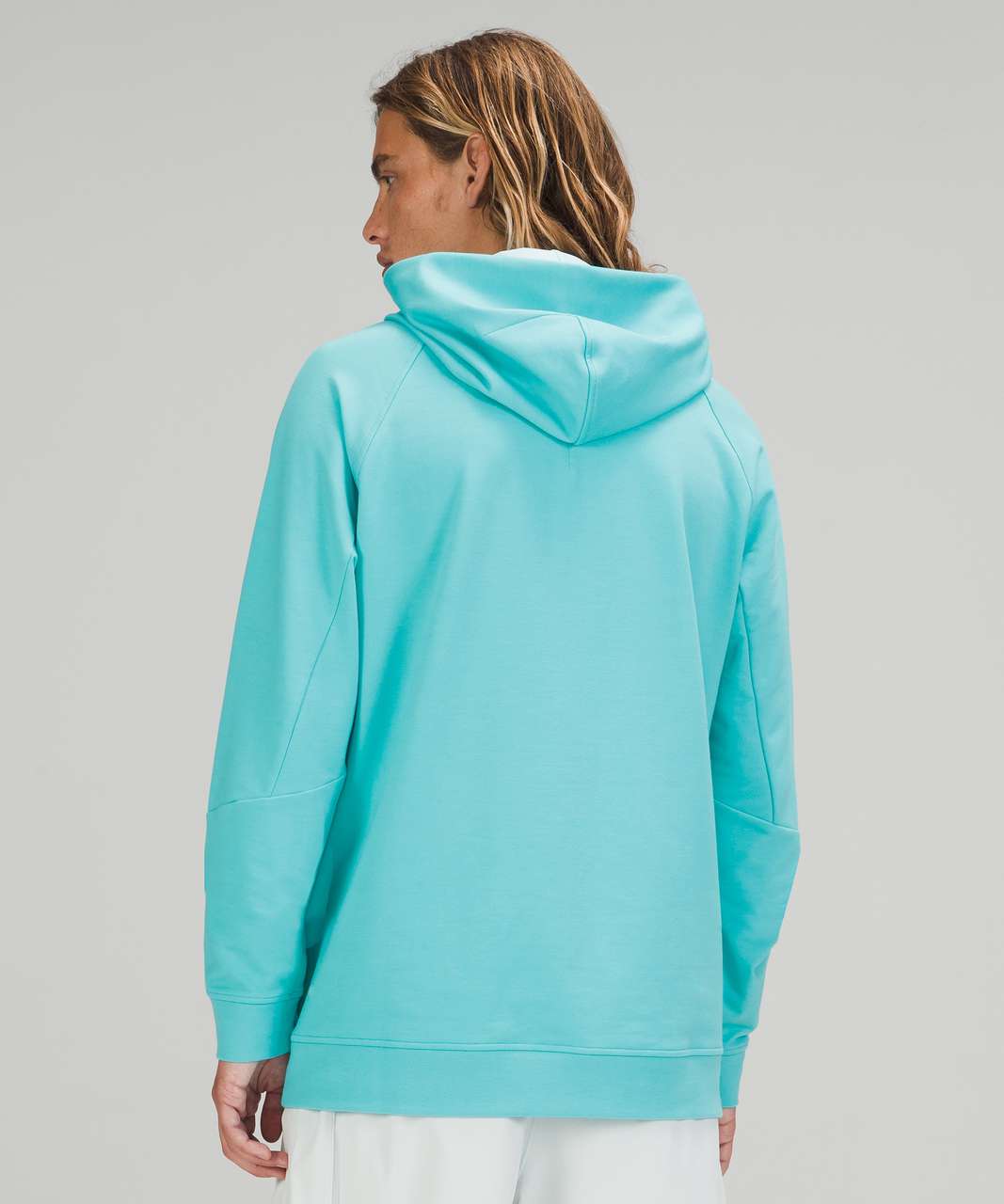 Lululemon City Sweat Pullover Hoodie French Terry - Electric Turquoise