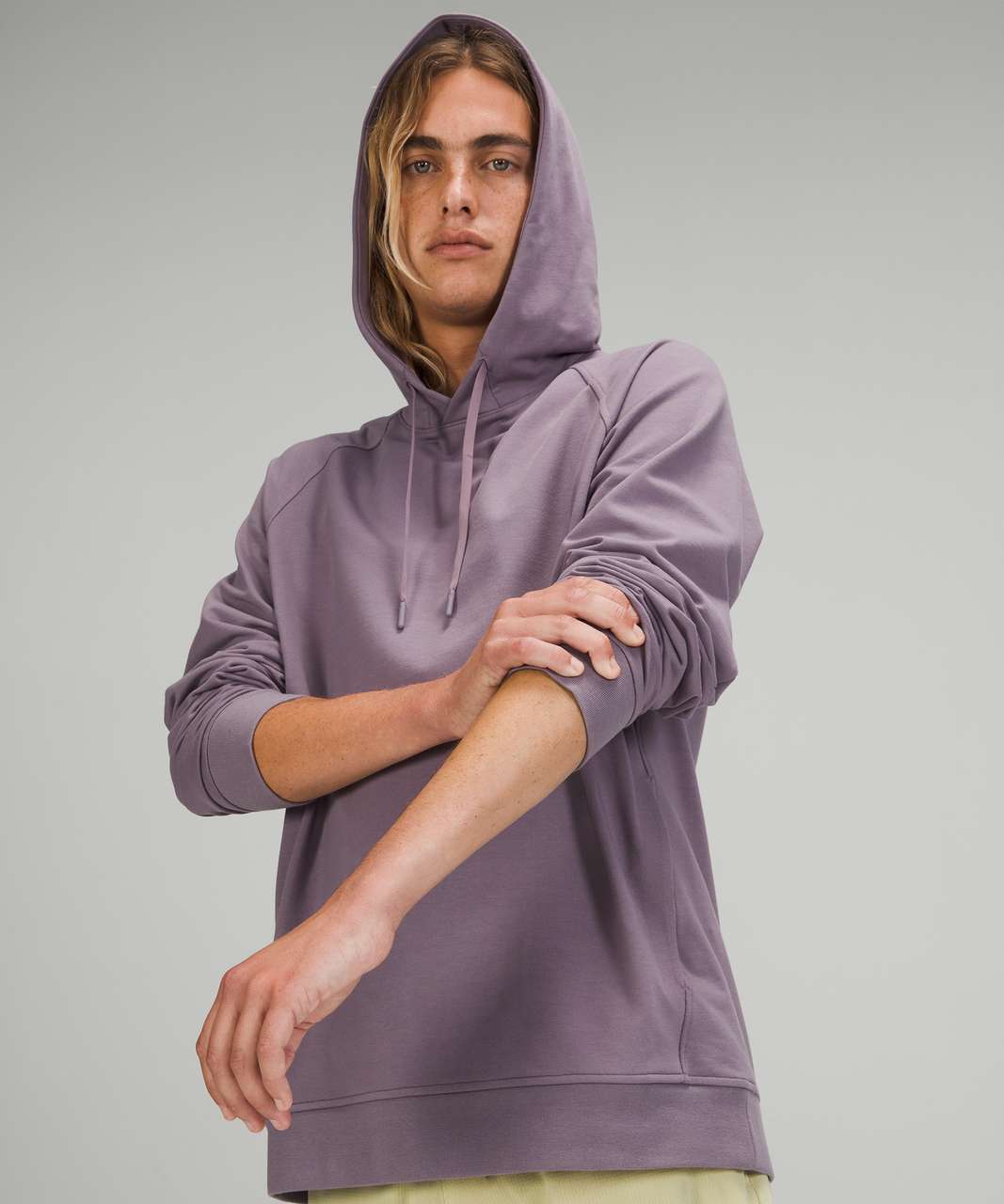 Lululemon City Sweat Pullover Hoodie French Terry - Dusky Lavender - lulu  fanatics