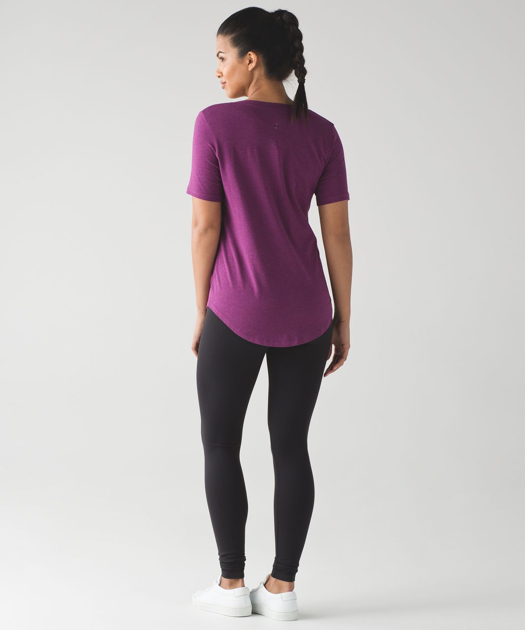 Lululemon Love Tee III - Heathered Chilled Grape