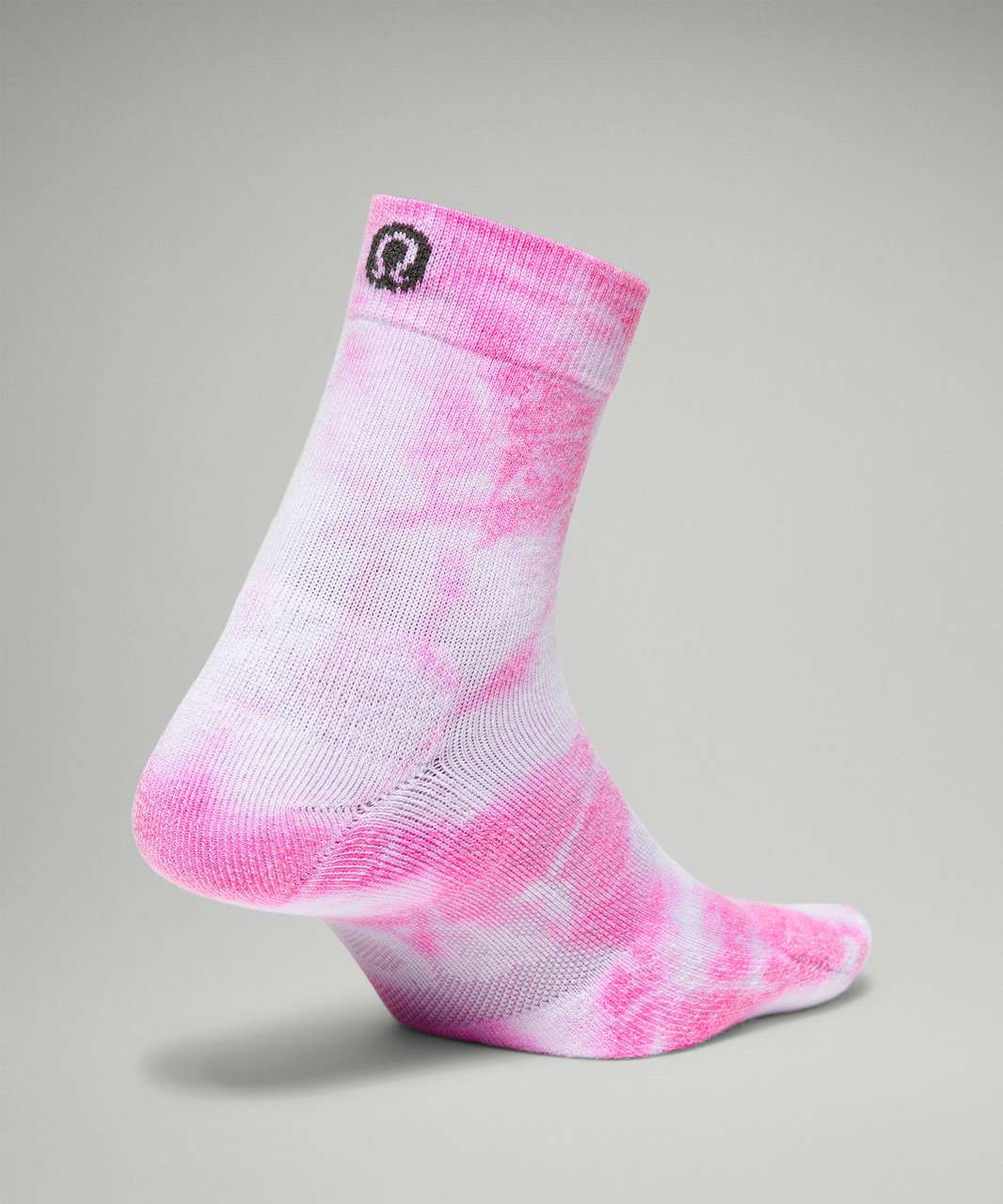 Lululemon Daily Stride Mid Crew Sock *Tie Dye - Sonic Pink