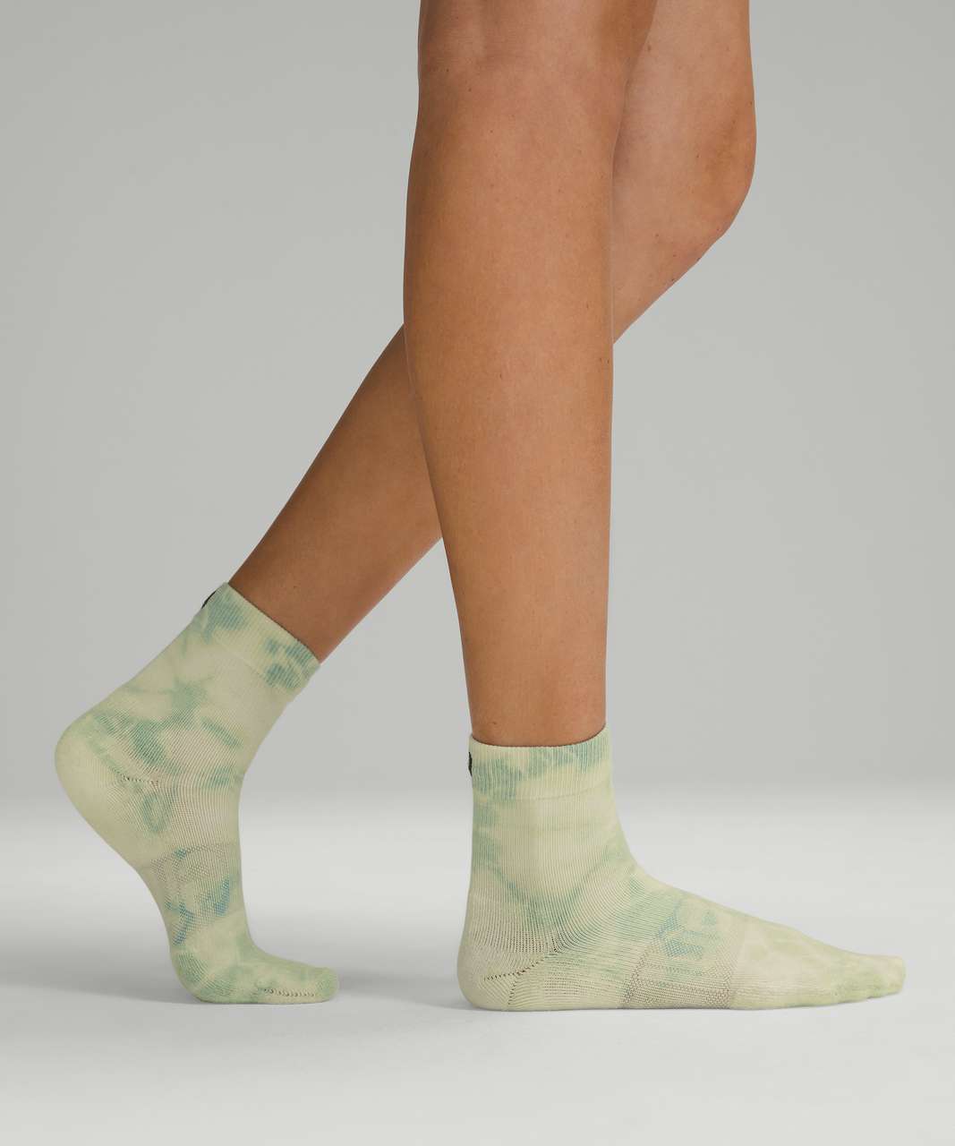 Lululemon Daily Stride Mid Crew Sock *Tie Dye - Arctic Mint