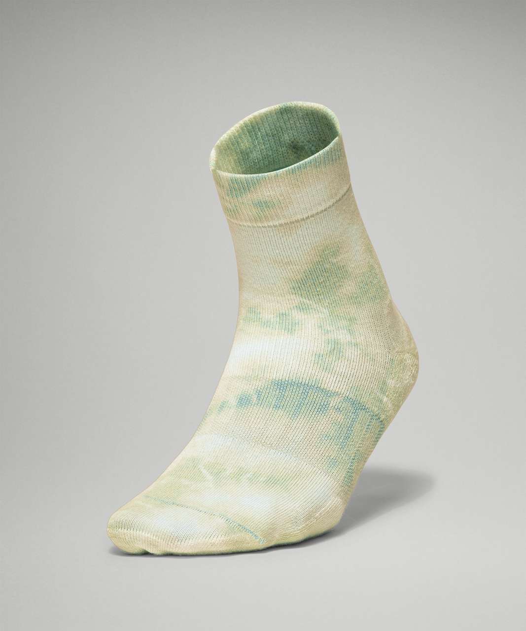 Lululemon Daily Stride Mid Crew Sock *Tie Dye - Arctic Mint