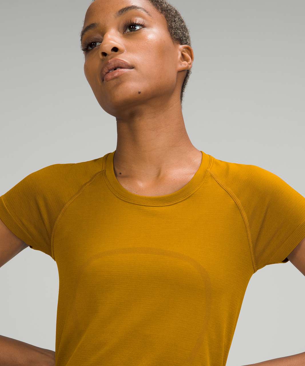 Lululemon Swiftly Tech Short Sleeve 2.0 - Gold Spice / Gold Spice