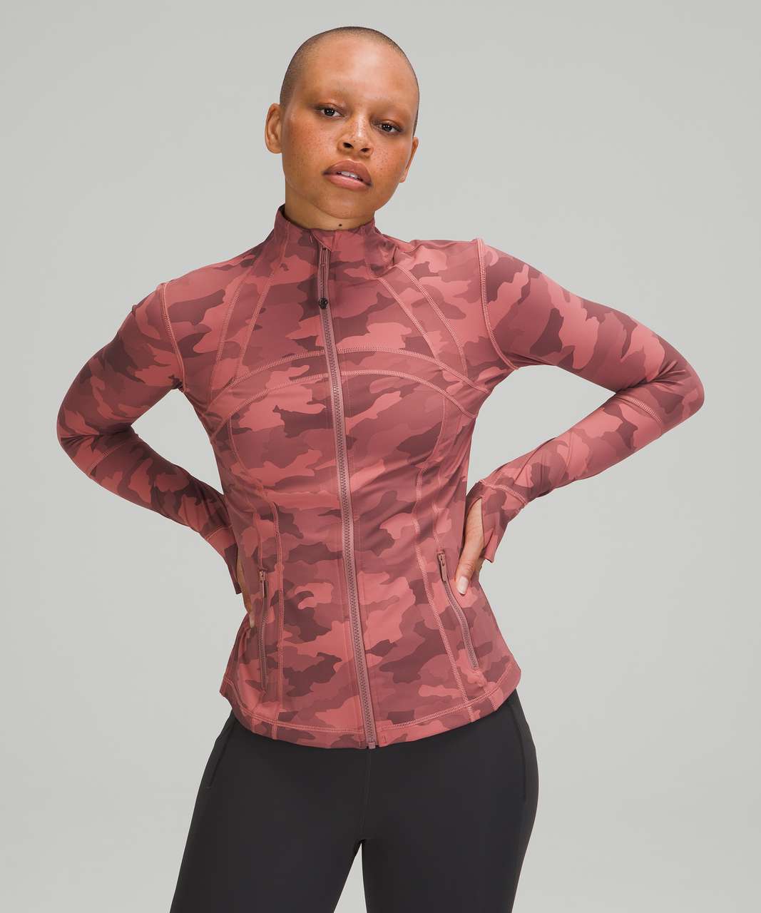 Lululemon Define Jacket - Heritage 365 Camo Brier Rose Multi